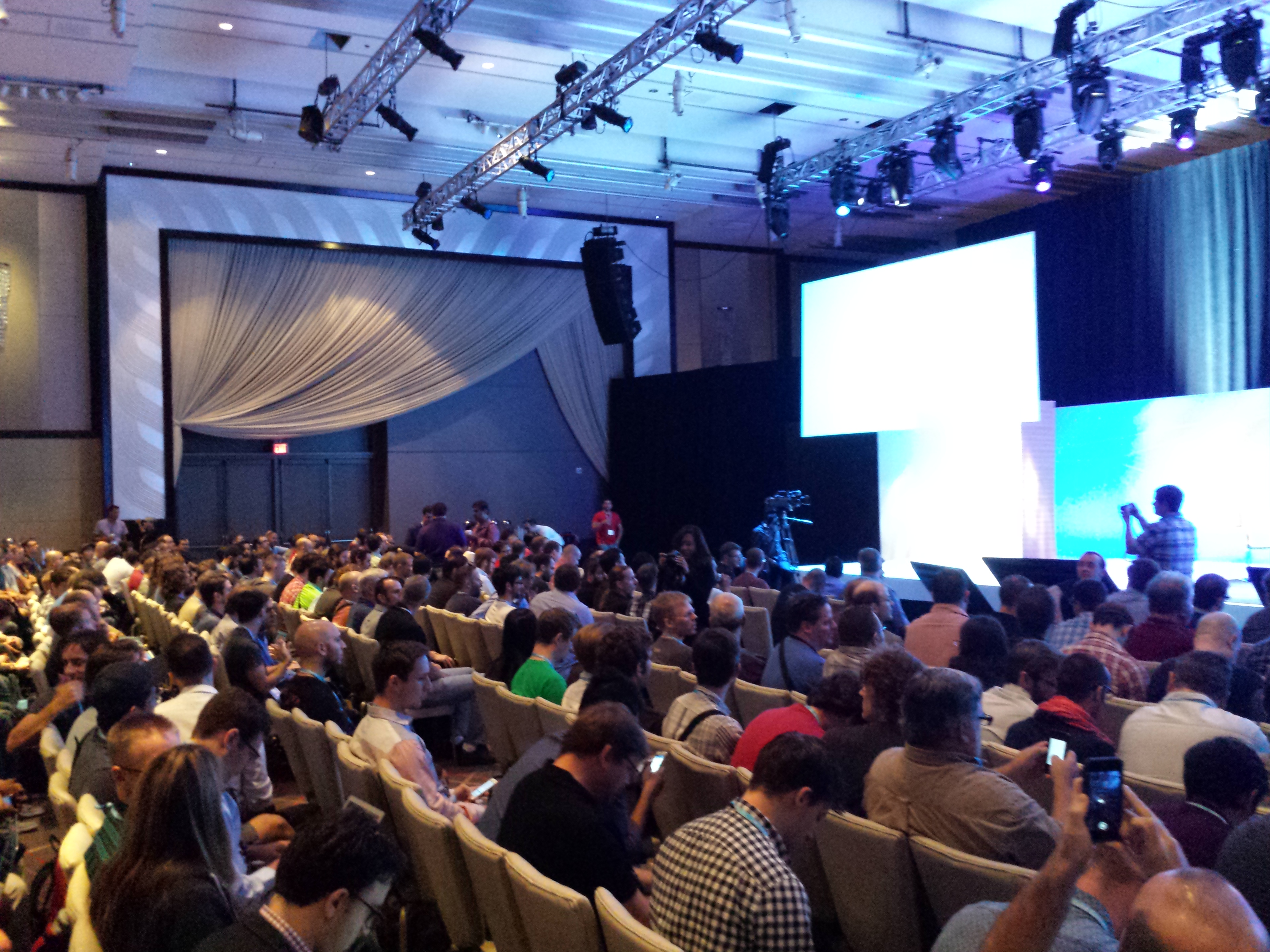 OC1 main stage packed audience