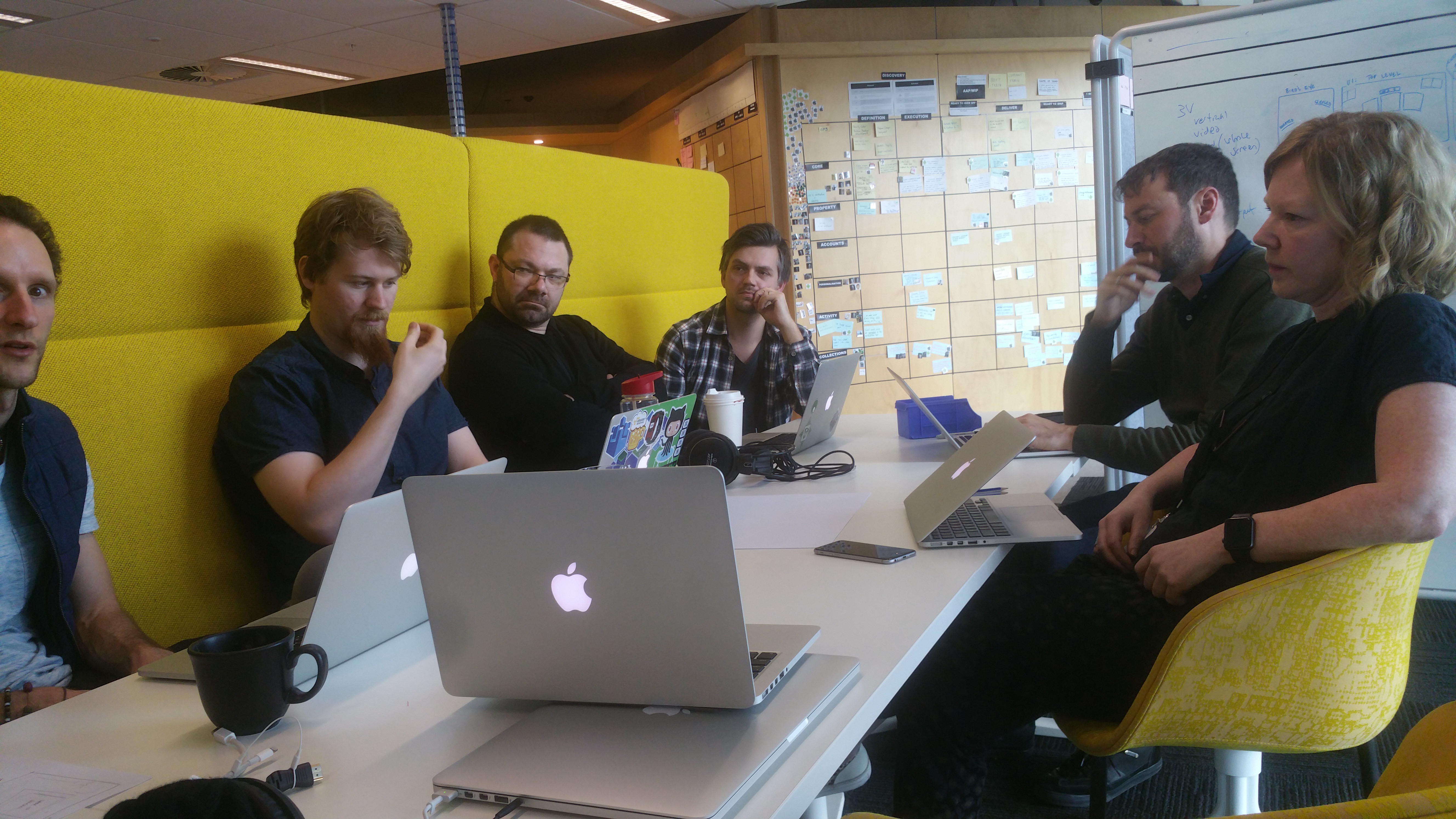 Team war-rooming realestateVR