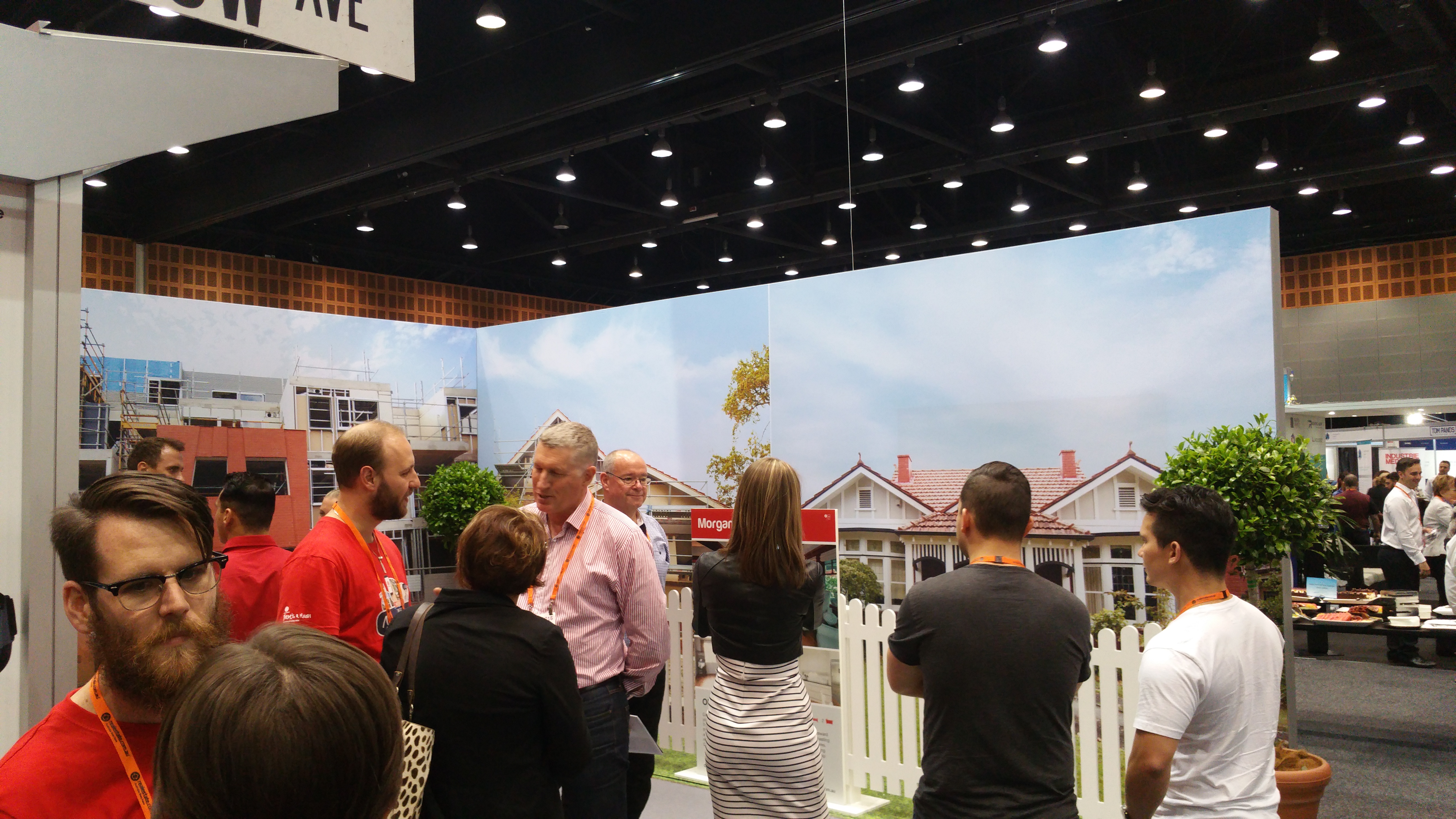 Tomorrow Ave expo booth streetscape