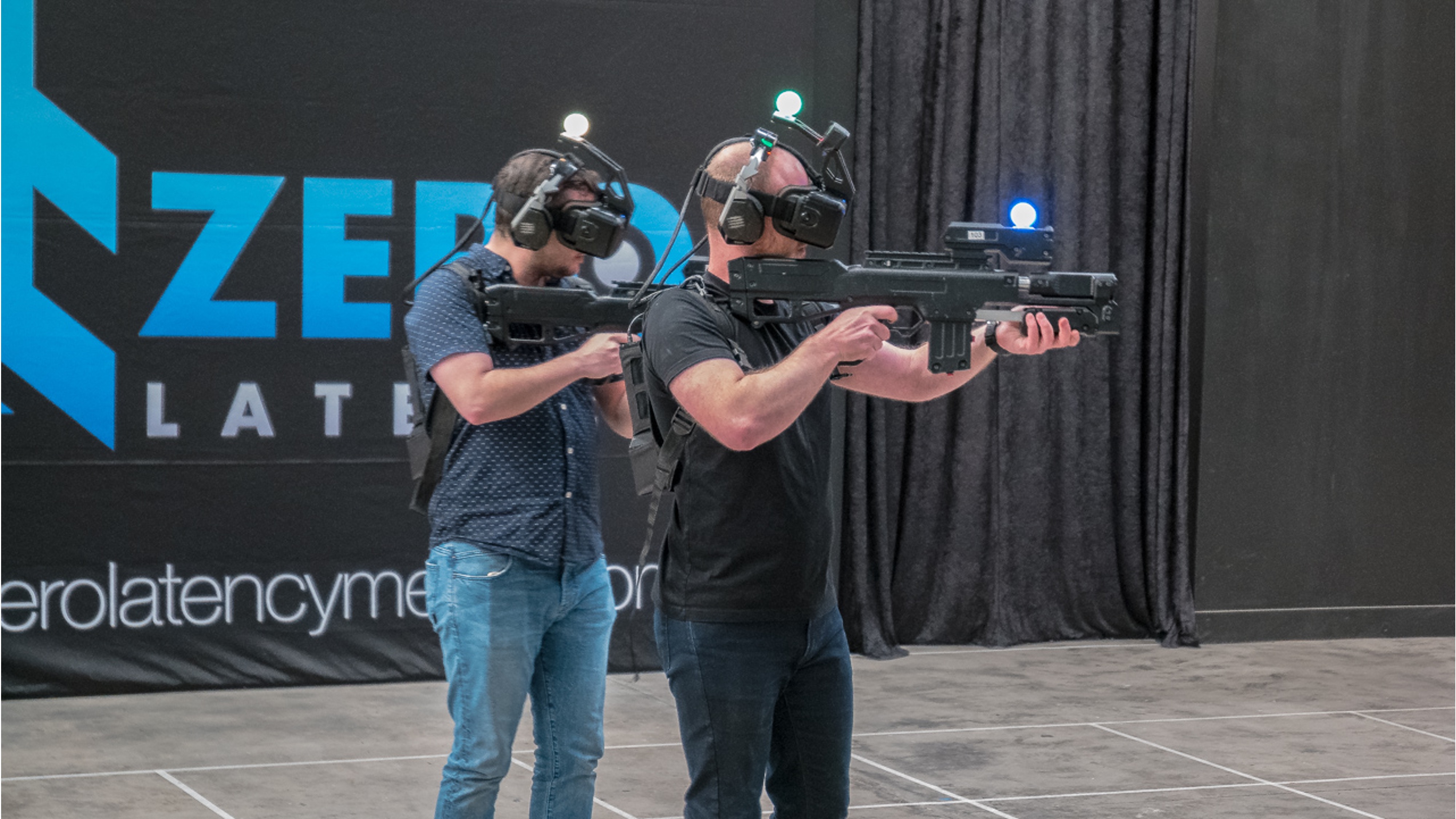Zero Latency free-roam VR arena demo